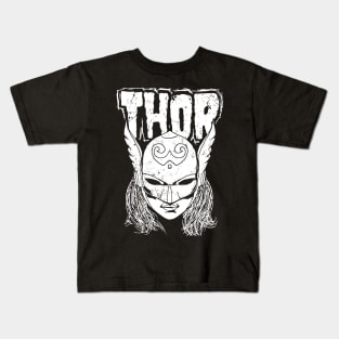 HEAVY METAL GODDESS Kids T-Shirt